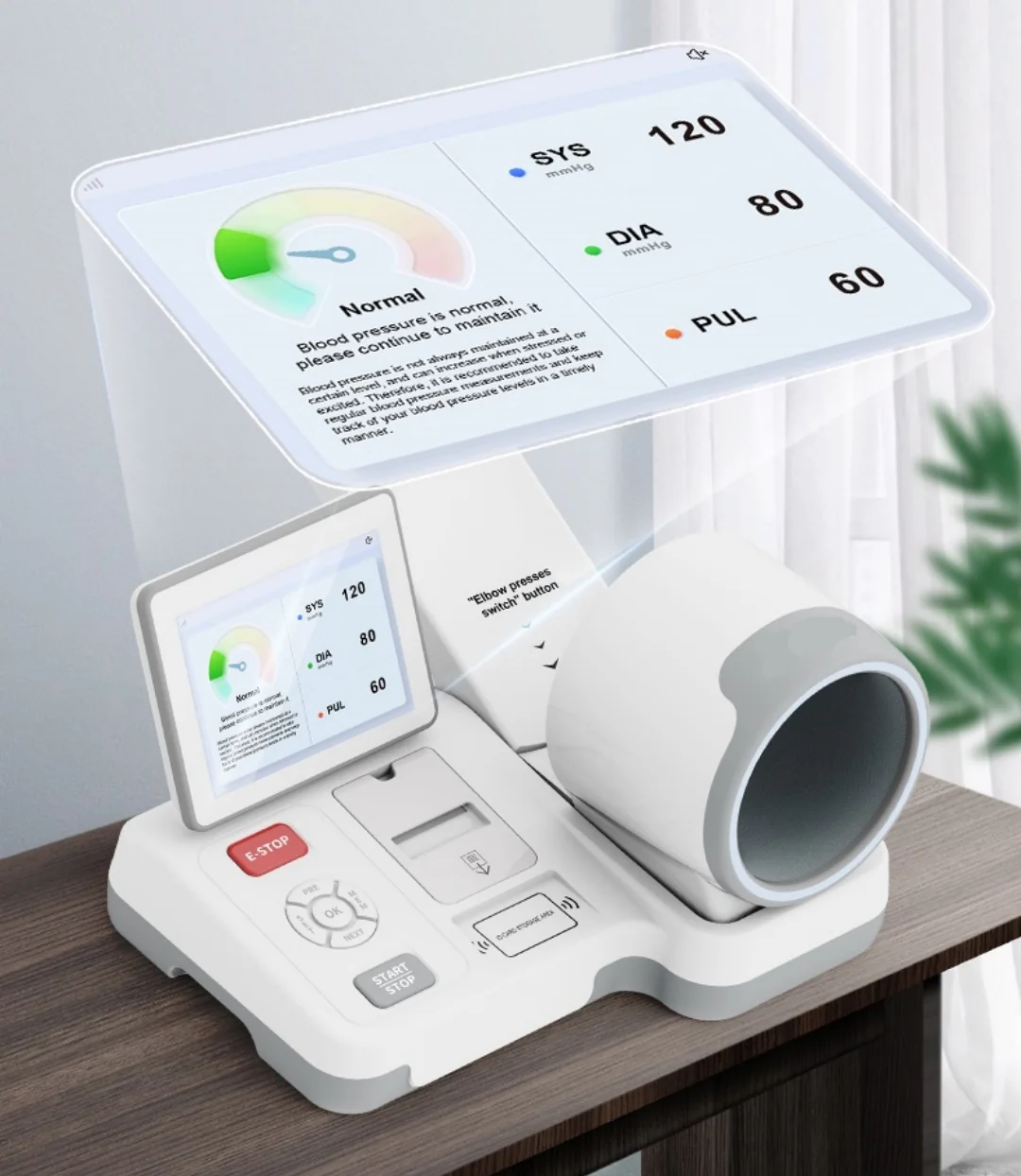 Automatic Hospital Blood Pressure Monitor medical equipment thumbnail 2