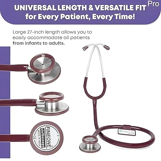 Fine One PRO Stainless Steel Stethoscope medical equipment thumbnail 2