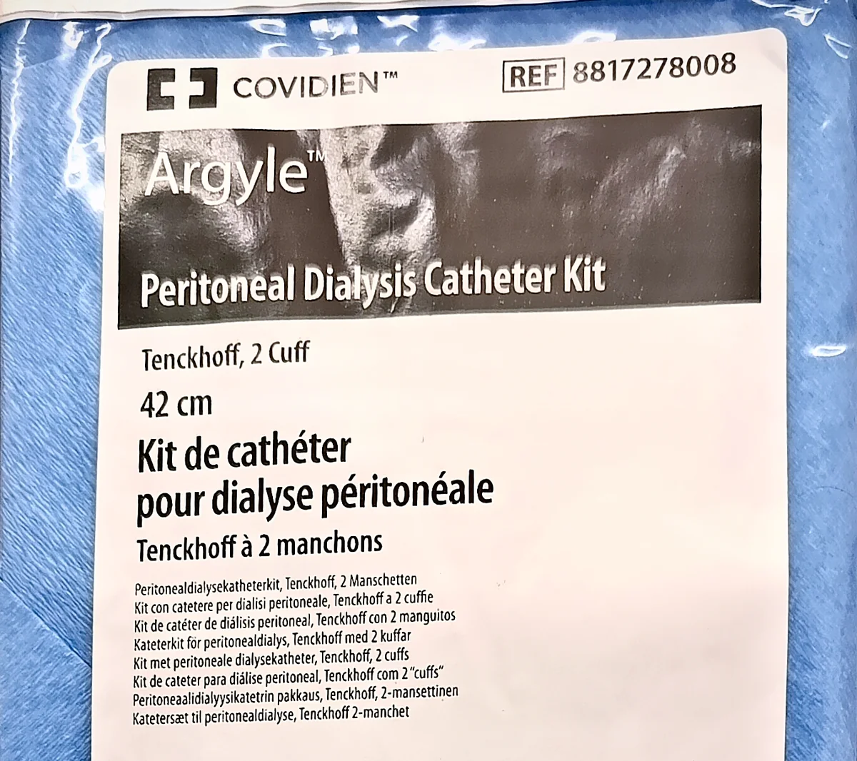 Covidien Argyle Peritoneal Dialysis Catheter Kit - Buy Wholesale in India | SMD MEDICARE