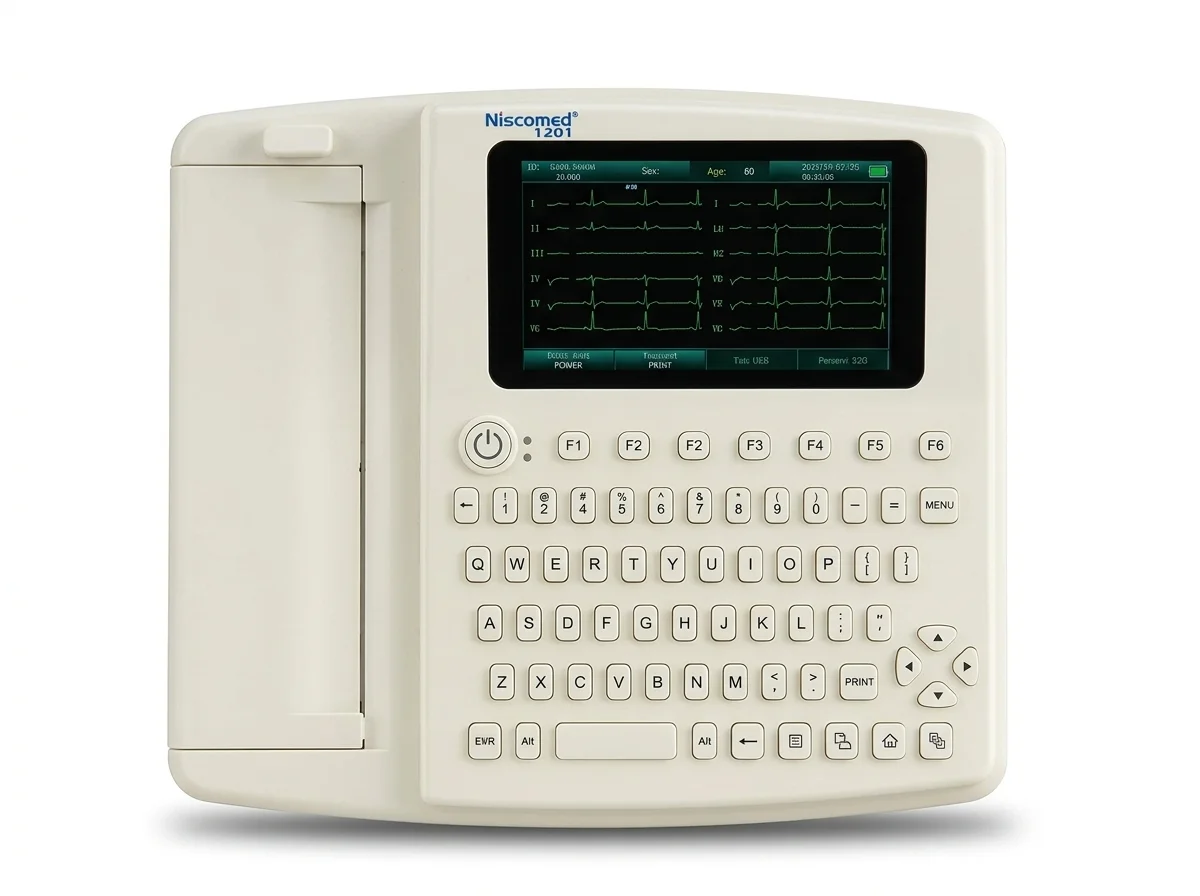 Niscomed Twelve Channel ECG Machine medical equipment thumbnail 2