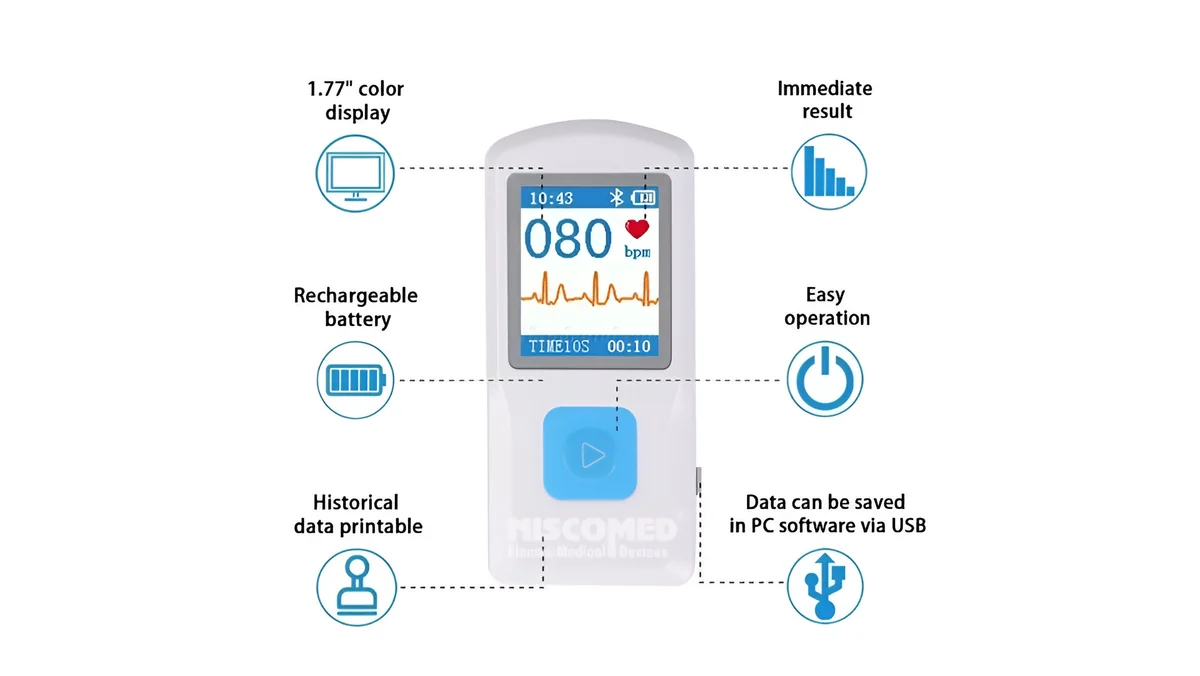 Niscomed Portable ECG Holter medical equipment thumbnail 3