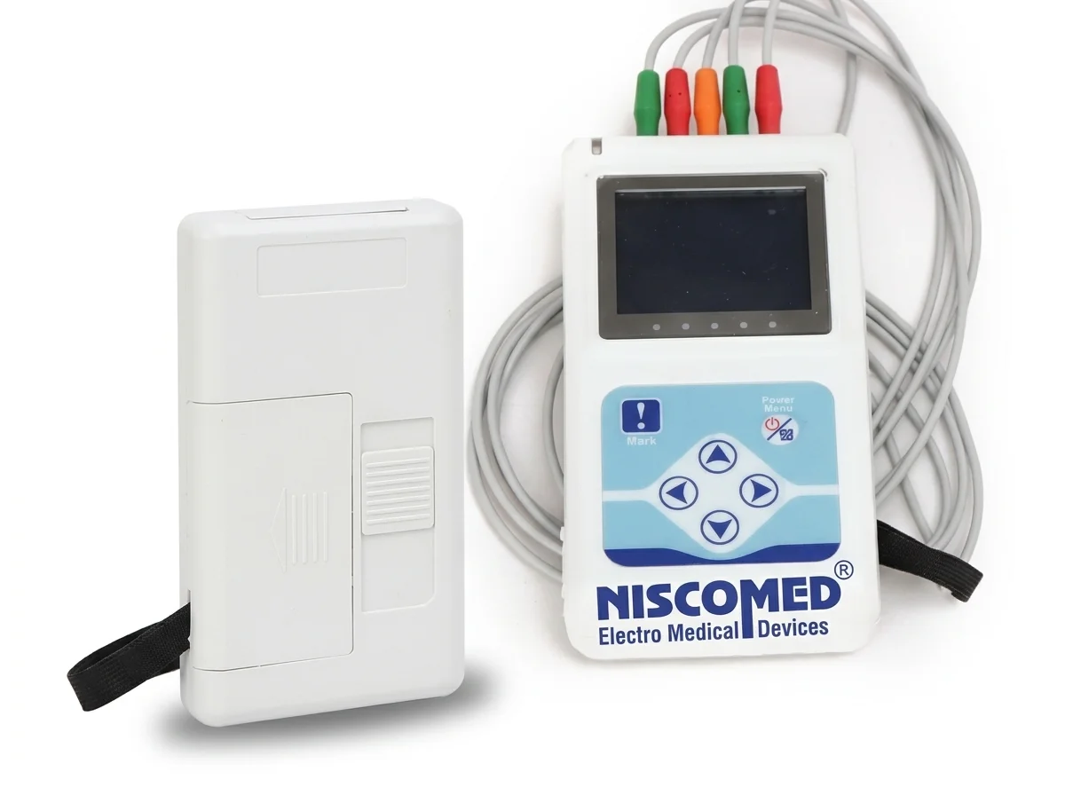 Niscomed 3 Channel ECG Holter Machine - Buy Wholesale in India | SMD MEDICARE