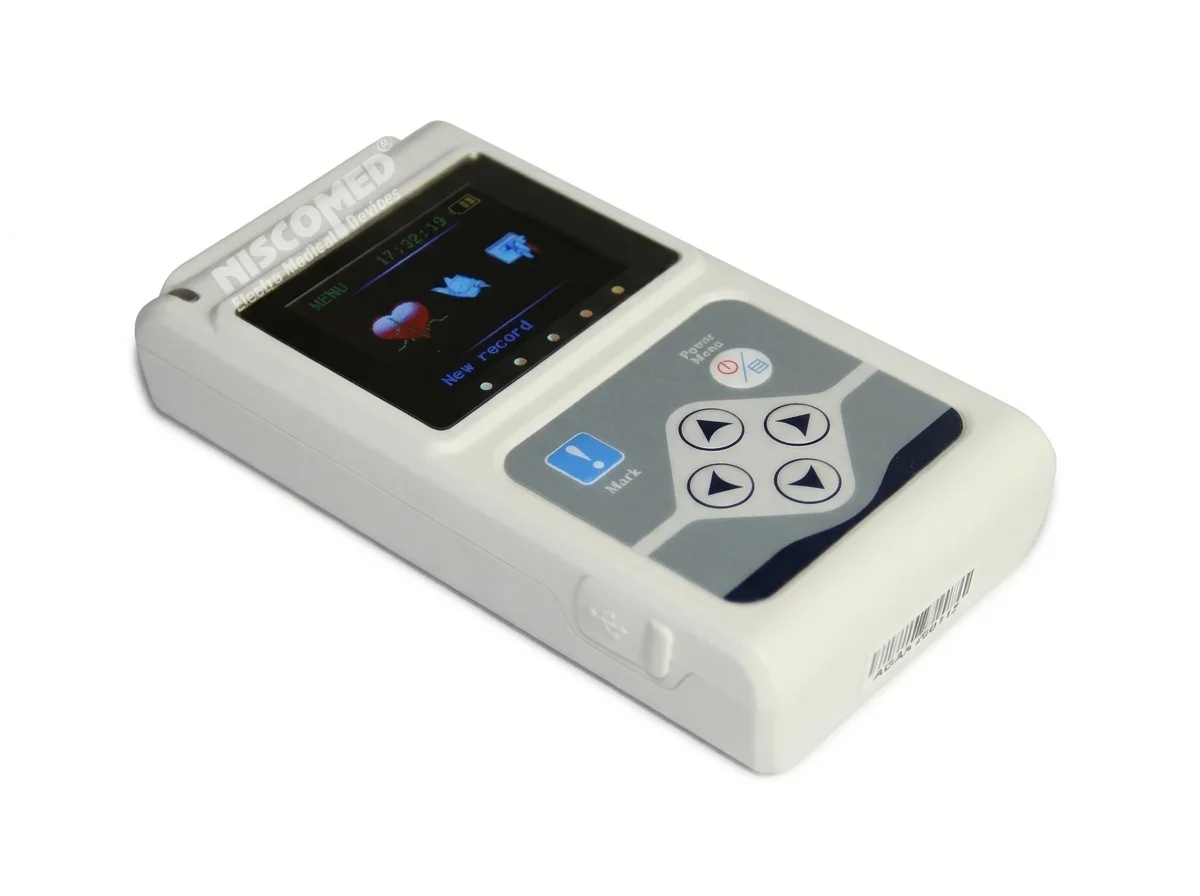 Niscomed Three Channel ECG Holter Machine medical equipment thumbnail 2