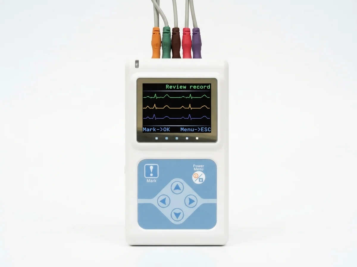 Niscomed Three Channel ECG Holter Machine medical equipment thumbnail 3