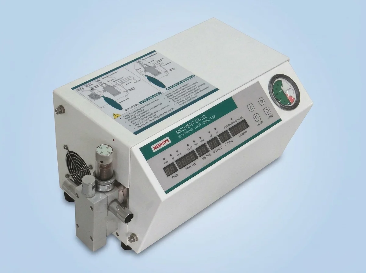 Medisys Medivent Excel Ventilator medical equipment thumbnail 2