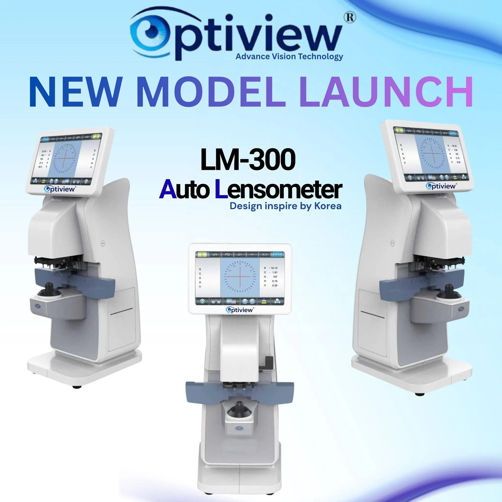 Optiview LM-300 Auto Lensometer - Buy Wholesale in India | SMD MEDICARE
