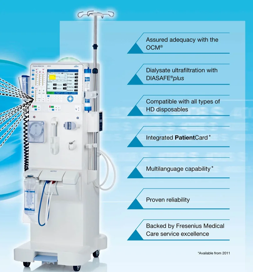 Fresenius 4008S Next Generation Hemodialysis Machine  medical equipment thumbnail 2